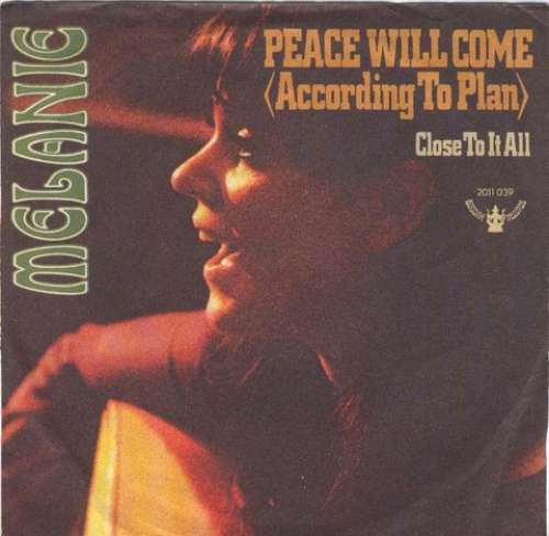 Cover Melanie (2) - Peace Will Come (According To Plan) (7, Single, Mono) Schallplatten Ankauf