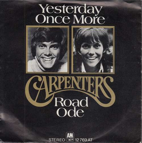 Cover Carpenters - Yesterday Once More / Road Ode (7, Single) Schallplatten Ankauf