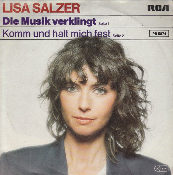 Cover Lisa Salzer - Die Musik Verklingt (7, Single) Schallplatten Ankauf