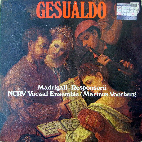 Cover Gesualdo* / NCRV Vocaal Ensemble / Marinus Voorberg - Madrigali-Responsorii (LP, Album) Schallplatten Ankauf