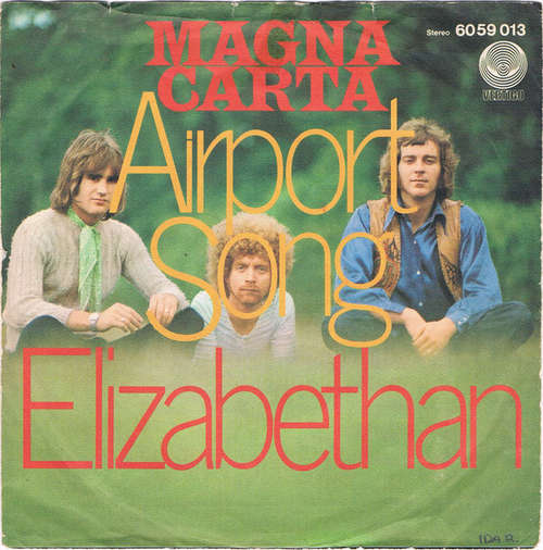 Cover Magna Carta - Airport Song / Elizabethan (7, Single) Schallplatten Ankauf
