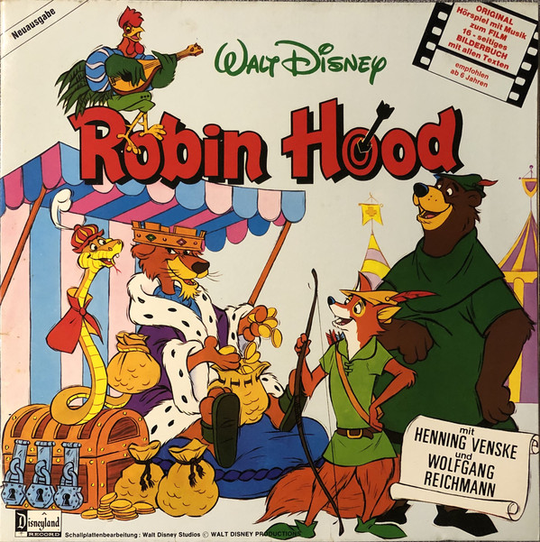 Cover Various - Walt Disney - Robin Hood (LP) Schallplatten Ankauf