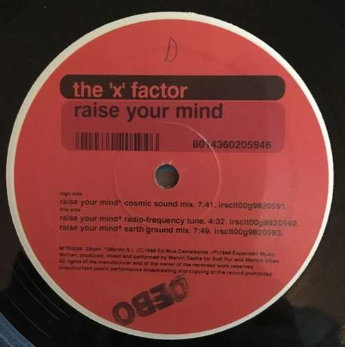 Cover The X Factor - Raise Your Mind (12) Schallplatten Ankauf