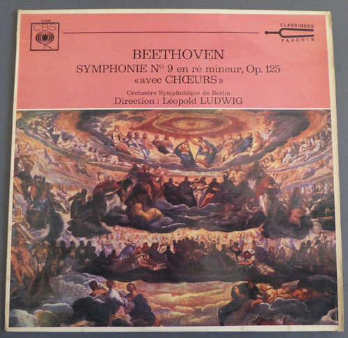Cover Beethoven* / Orchestre Symphonique De Berlin* / Leopold Ludwig - Symphonie N° 9 En Ré Mineur, Op. 125 (LP, Album) Schallplatten Ankauf