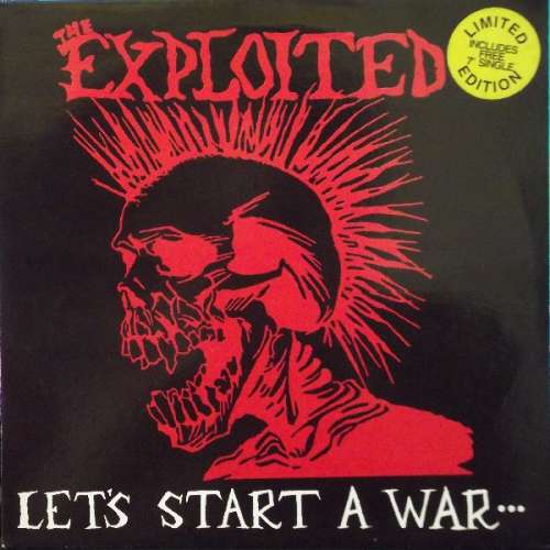 Cover The Exploited - Let's Start A War... ...Said Maggie One Day (LP, Album, Ltd, RE + 7, Single) Schallplatten Ankauf