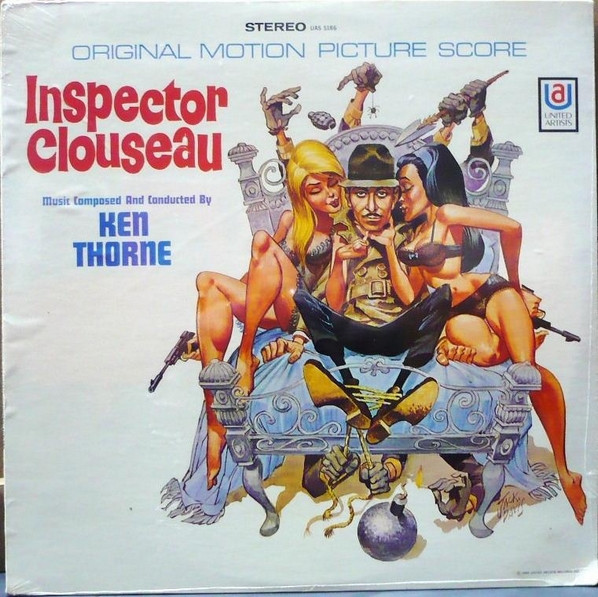 Cover Ken Thorne - Inspector Clouseau (Original Motion Picture Score) (LP, Album) Schallplatten Ankauf