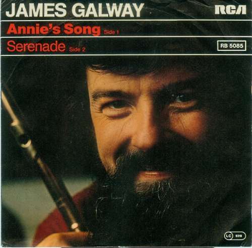 Cover James Galway - Annie's Song (7, Single) Schallplatten Ankauf
