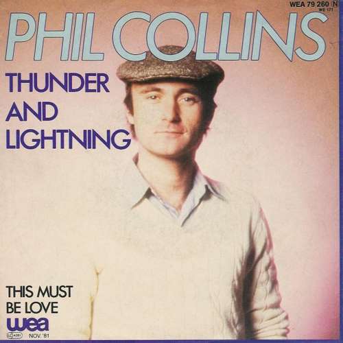 Cover Phil Collins - Thunder And Lightning (7, Single) Schallplatten Ankauf
