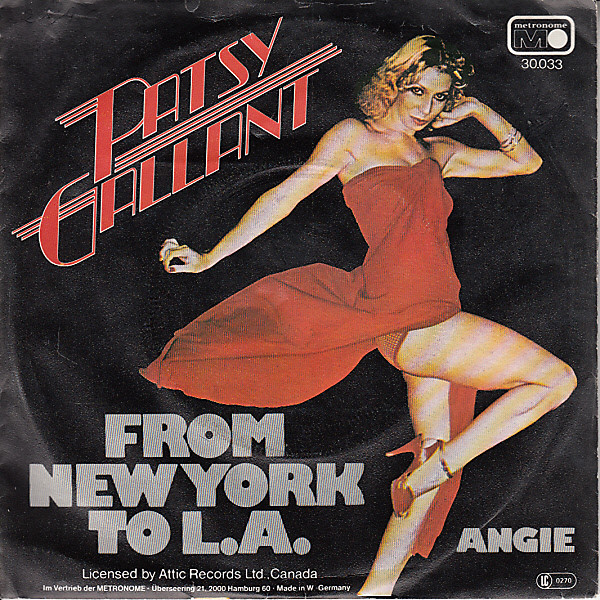Cover Patsy Gallant - From New York To L. A. (7, Single) Schallplatten Ankauf