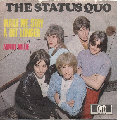 Cover The Status Quo* - Make Me Stay A Bit Longer (7, Single) Schallplatten Ankauf