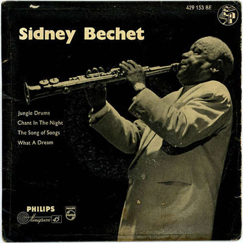 Cover Sidney Bechet - Jungle Drums (7, EP, Mono) Schallplatten Ankauf