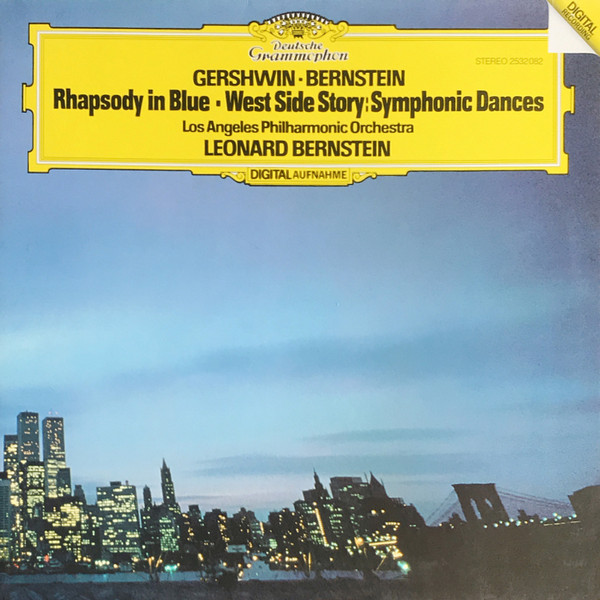 Cover Gershwin*, Bernstein*, Los Angeles Philharmonic Orchestra - Rhapsody In Blue • West Side Story: Symphonic Dances (LP, Album, Gat) Schallplatten Ankauf
