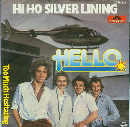 Cover Hello - Hi Ho Silver Lining (7, Single) Schallplatten Ankauf