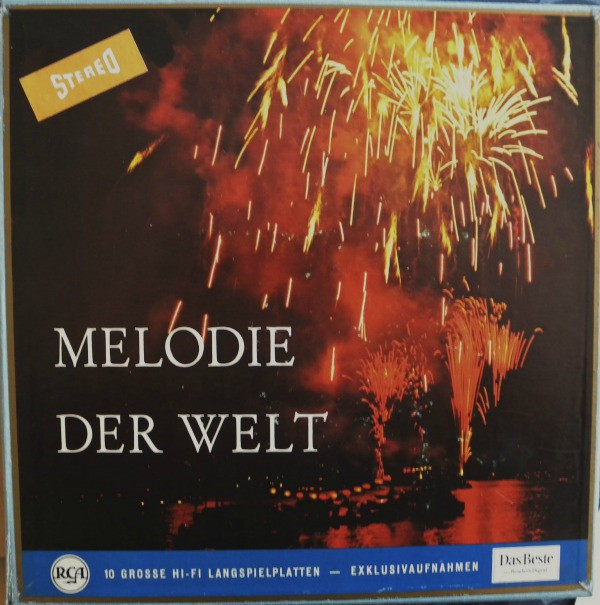 Cover Various - Melodie Der Welt (10xLP, Mono + Box, Comp) Schallplatten Ankauf