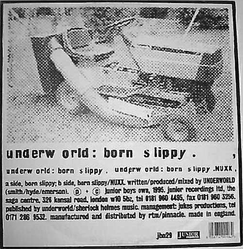 Cover Underworld - Born Slippy (12, Single) Schallplatten Ankauf