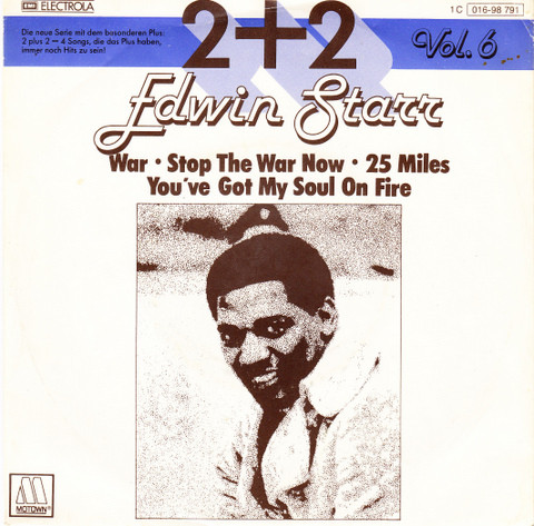 Cover Edwin Starr - 2 + 2 Vol. 6 (7, EP) Schallplatten Ankauf