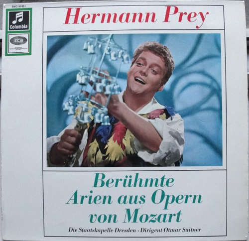 Bild Hermann Prey - Berühmte Arien Aus Opern Von Mozart (LP) Schallplatten Ankauf