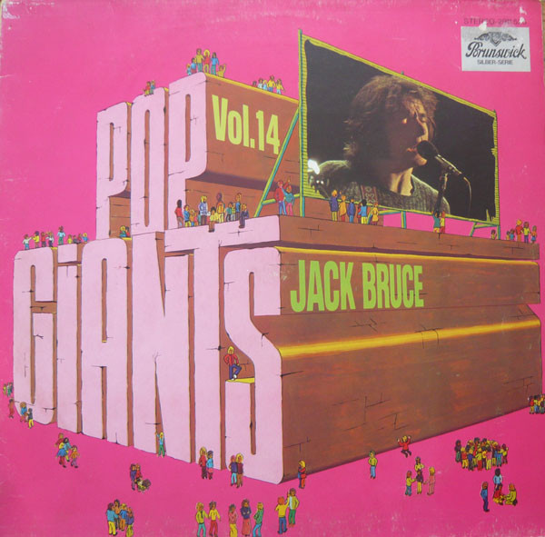 Cover Jack Bruce - Pop Giants, Vol. 14 (LP, Comp) Schallplatten Ankauf
