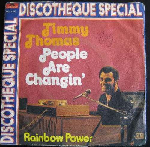 Cover Timmy Thomas - People Are Changin' (7, Single) Schallplatten Ankauf