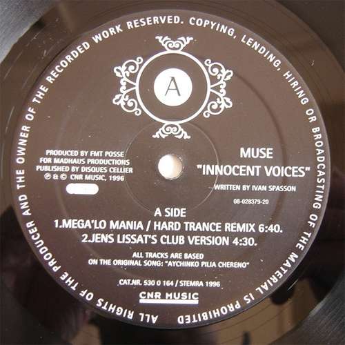 Cover Innocent Voices Schallplatten Ankauf