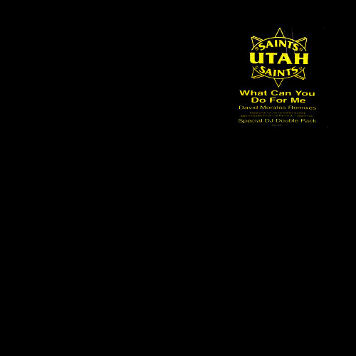 Bild Utah Saints - What Can You Do For Me (David Morales Remixes) (2x12, Promo) Schallplatten Ankauf