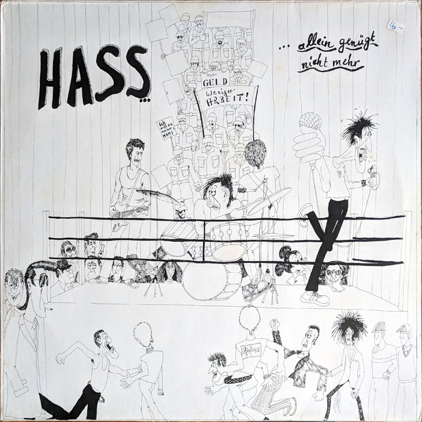 Cover Hass...* - ...Allein Genügt Nicht Mehr (LP, Album) Schallplatten Ankauf