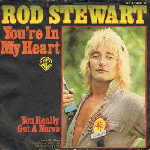 Cover Rod Stewart - You're In My Heart (7, Single) Schallplatten Ankauf