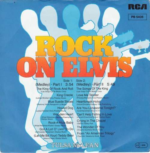 Cover Tulsa McLean - Rock On Elvis (7, Single) Schallplatten Ankauf