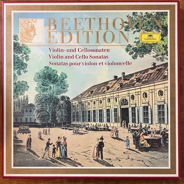 Cover Beethoven* - Beethoven Edition 1977: Violin- Und Cellosonaten (Box, Comp + 8xLP) Schallplatten Ankauf
