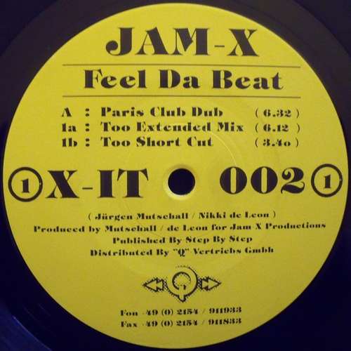 Cover Jam-X* - Feel Da Beat (12, Yel) Schallplatten Ankauf