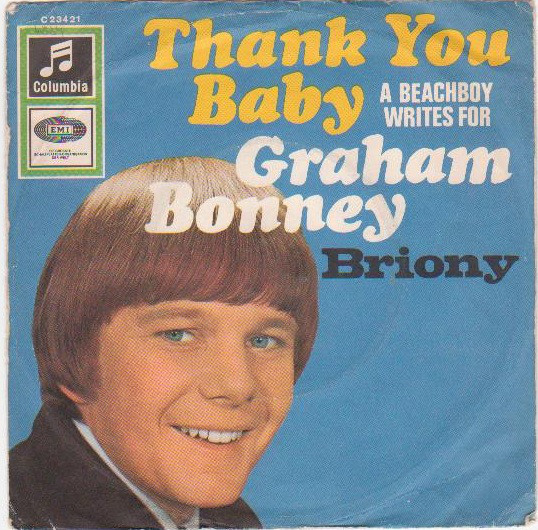 Cover Graham Bonney - Thank You Baby (7, Single) Schallplatten Ankauf