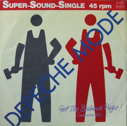 Cover Depeche Mode - Get The Balance Right! (Combination Mix) (12, Single) Schallplatten Ankauf