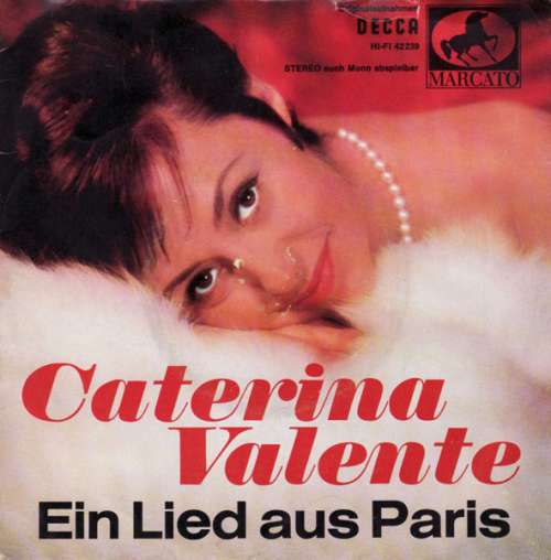 Cover Caterina Valente - Ein Lied Aus Paris (7, EP) Schallplatten Ankauf