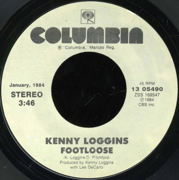 Cover Kenny Loggins - Footloose / Heart To Heart (7, Single, RE) Schallplatten Ankauf
