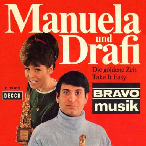 Cover Manuela (5) Und Drafi* - Die Goldene Zeit / Take It Easy (7, Single) Schallplatten Ankauf