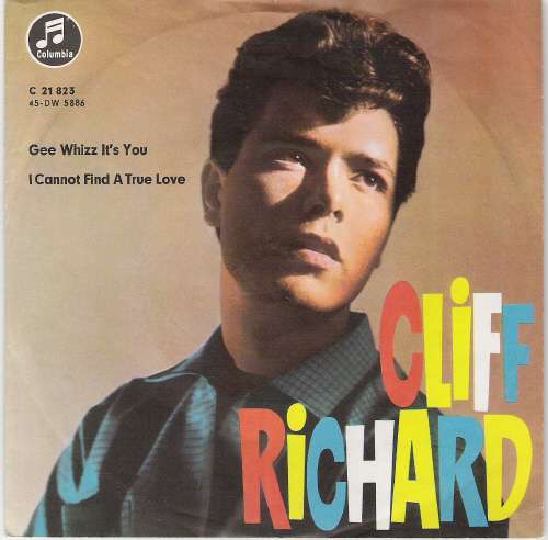Cover Cliff Richard - Gee Whizz It's You / I Cannot Find A True Love (7, Single) Schallplatten Ankauf