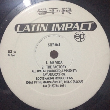 Cover Ray Abraxas - Latin Impact EP (12, EP) Schallplatten Ankauf