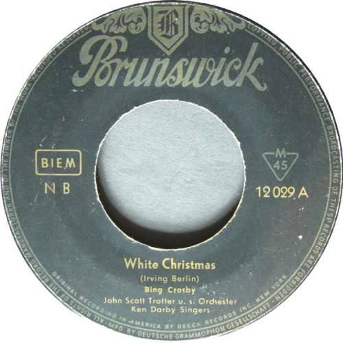 Cover Bing Crosby - White Christmas / God Rest Ye Merry Gentlemen (7, Single, Mono) Schallplatten Ankauf