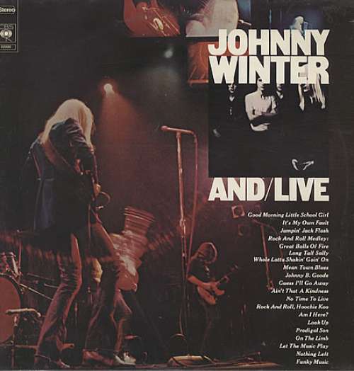 Cover Johnny Winter - And/Live (2xLP, Comp, RE, Gat) Schallplatten Ankauf