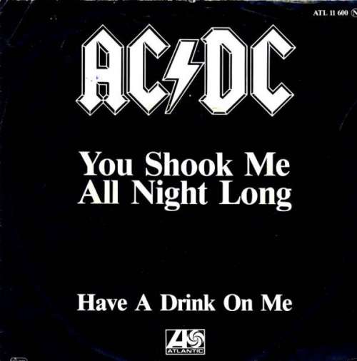 Cover AC/DC - You Shook Me All Night Long (7, Single, M/Print) Schallplatten Ankauf