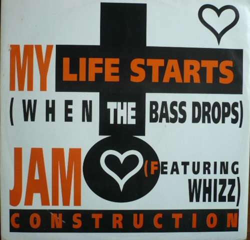 Cover Jam Construction - My Life Starts (When The Bass Drops) (12) Schallplatten Ankauf