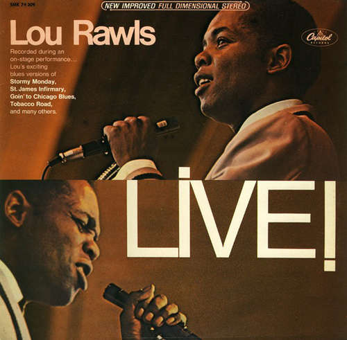 Cover Lou Rawls - Live! (LP, Album) Schallplatten Ankauf