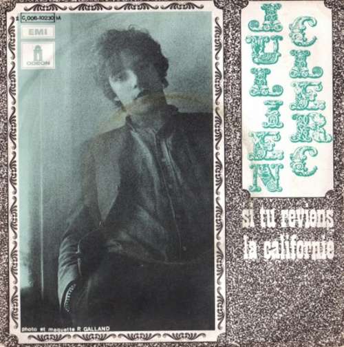 Cover Julien Clerc - Si Tu Reviens / La Californie (7, Single) Schallplatten Ankauf