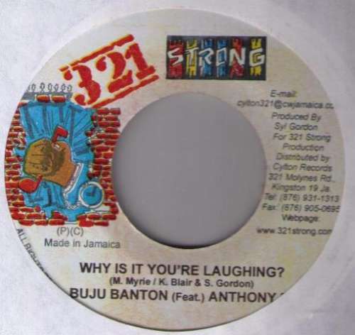 Cover Buju Banton (Feat.) Anthony B.* - Why Is It You're Laughing? (7) Schallplatten Ankauf