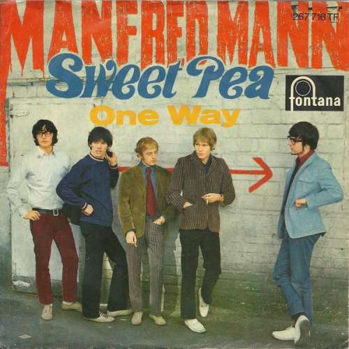 Cover Manfred Mann - Sweet Pea (7, Single, Mono) Schallplatten Ankauf