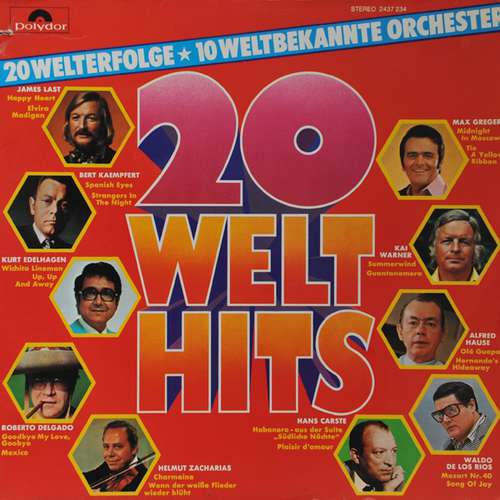 Cover Various - 20 Welt Hits (LP, Comp) Schallplatten Ankauf