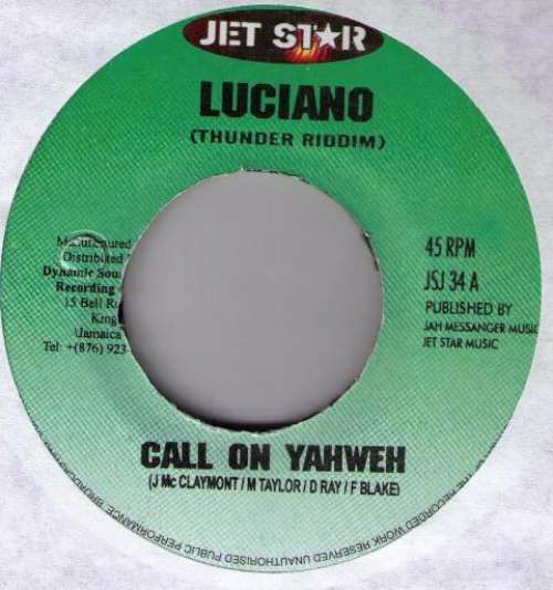 Cover Luciano (2) - Call On Yahweh (7) Schallplatten Ankauf