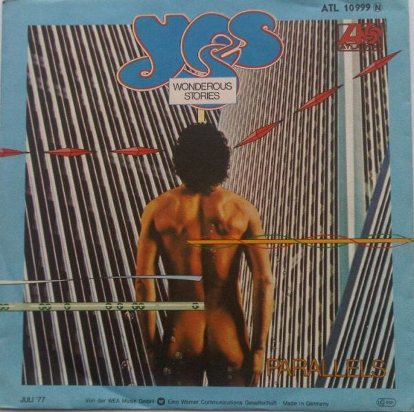 Cover Yes - Wonderous Stories (7, Single) Schallplatten Ankauf
