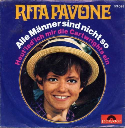 Cover Rita Pavone - Alle Männer Sind Nicht So (7, Single) Schallplatten Ankauf