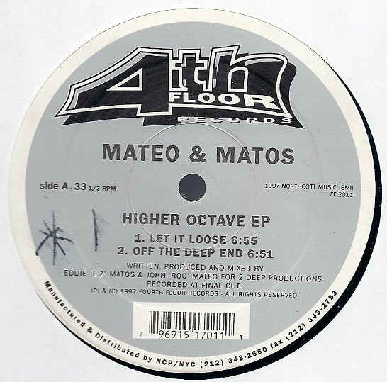 Cover Mateo & Matos - Higher Octave EP (12, EP) Schallplatten Ankauf